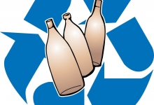 Bani din cioburi. Doar 20% din deșeurile din sticlă sunt reciclate